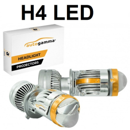 BI LED PROJEKTORI H4 MINI 80W 6000K SET SOCZ-022 AUTOGAMMA